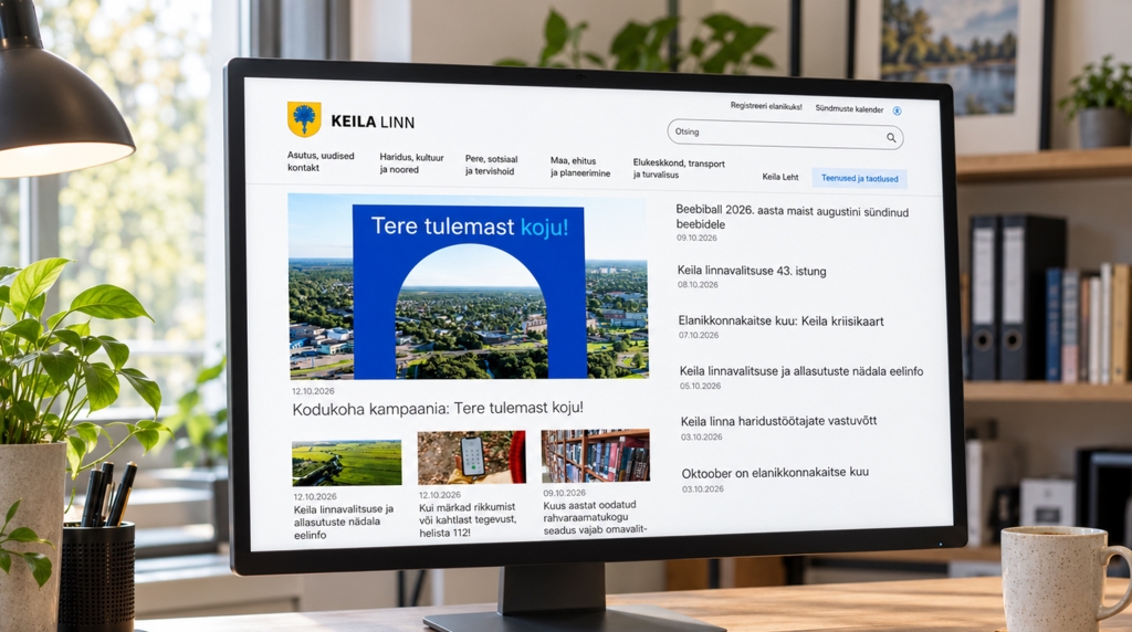 Eelmisel nädalal avalikustati ka Keila linna uus veebileht. uudis._0.jpg